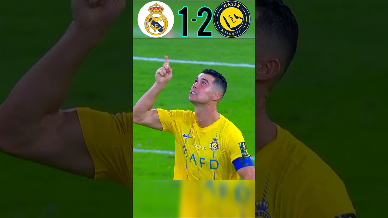 Ronaldo Injured🤕Final VS Mbappe Al Nassr VS Real Madrid Imaginary Final  #alnassr #ronaldo #mbappe preview